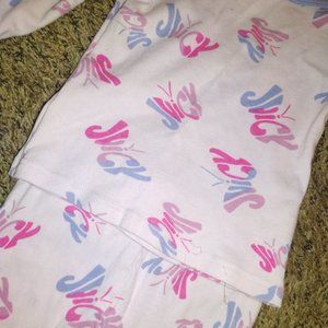 Juicy baby girl two pc pjs